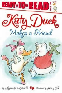 Katy Duck Makes a Friend childrens book cover