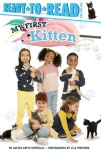 childrens book cover of My First Kitten