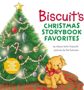 cover of childrens book Biscuit's Christmas Storybook Favorites