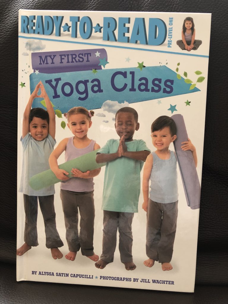 My First Yoga childrens book cover